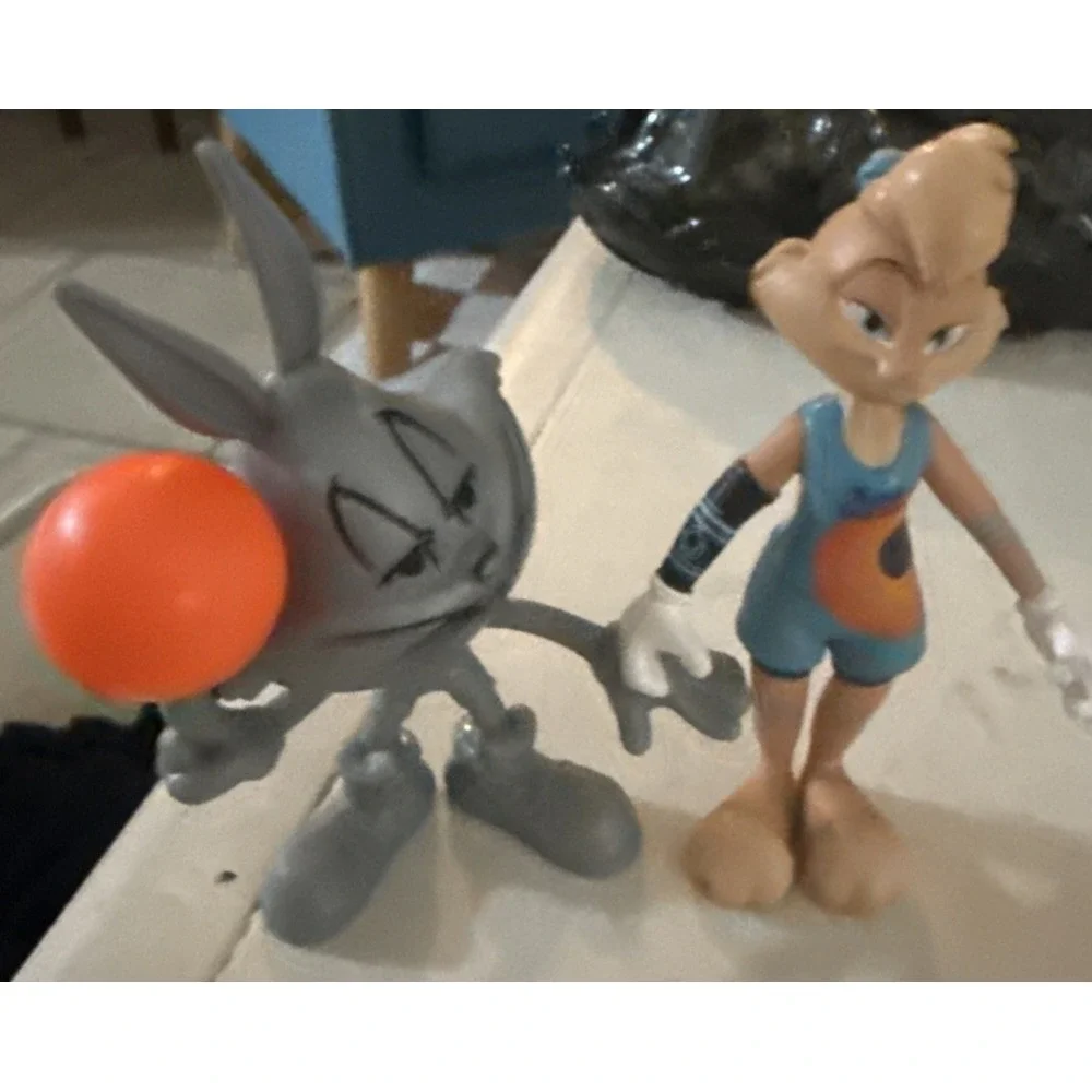 Sonic Wacky Pack Space Jam A New Legacy Silver Bugs Bunny Looney Tunes Figure X2